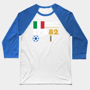 SOCCER TEAM WORLD CHAMPION ITALIA Baseball T-Shirt